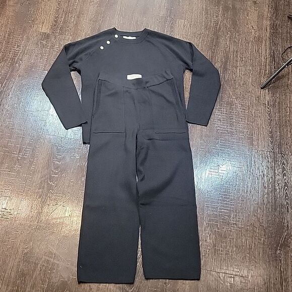 Elina Casell Ella Longsleeve Top and Pants 2-piece Lounge Set - Picture 10 of 16